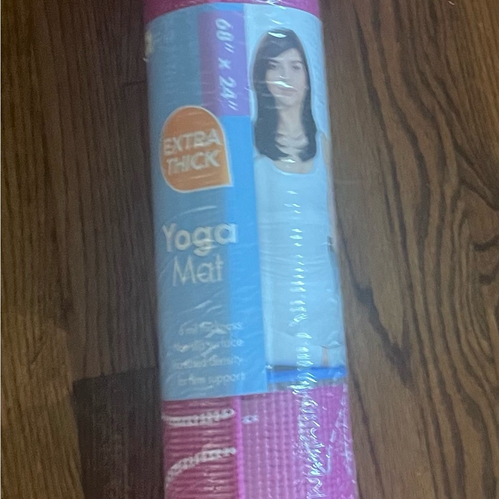 Extra Thick Pink Yoga Mat